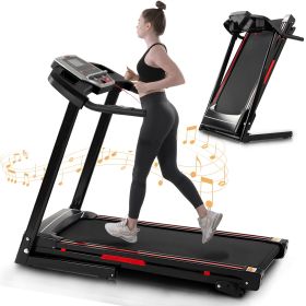 Folding Treadmills for Home - 3.5HP Portable Foldable Incline