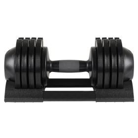c52LBS Adjustable dumbbell steel and plastic