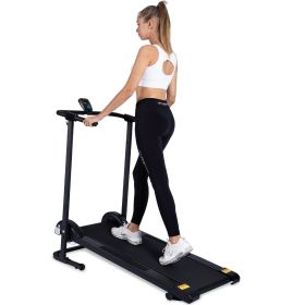 Manual Treadmill Non-Electric Treadmill with 10&deg; Incline