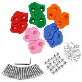 Wall Rock Jungle 10 Pieces Rock Climbing Kit (Set: 10 Pieces)