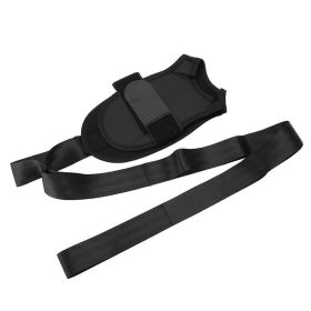 Yoga Ligament Stretching Belt (Color: Black 2, Quantity: 1pc)