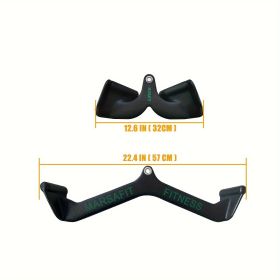 Home Gym Fitness Rowing T-bar V-bar Pulley Cable Machine (Color: 2Pcs Set Style 23)