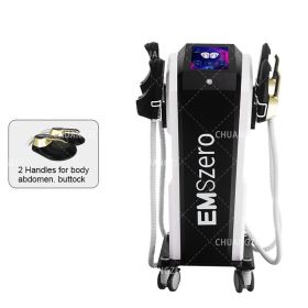 2024 EMSzero Neo DLSEMS-lim Muscle Stimulation Machine Body Sculpt HI-EMT RF Weight Lose Electromagnetic Slimming Machine (Color: 2 handles RF)